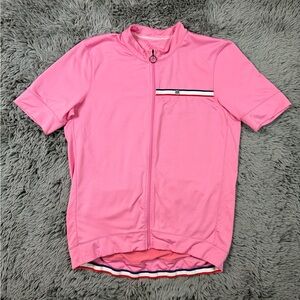 Bontrager Classique Cycling Jersey Pink Women’s M Profila Full Zip Bike Shirt
